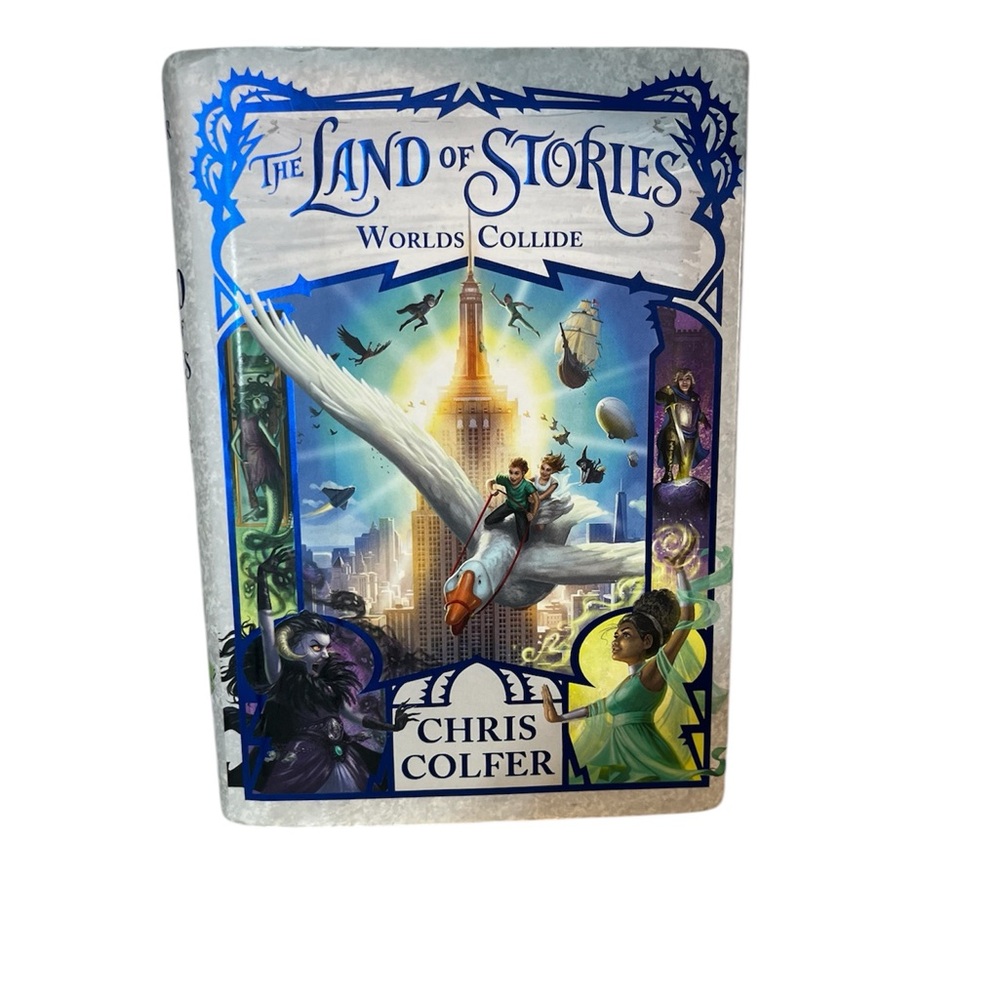 The Land of Stories: Worlds Collide Hard Back Fantasy Adventure Excitement